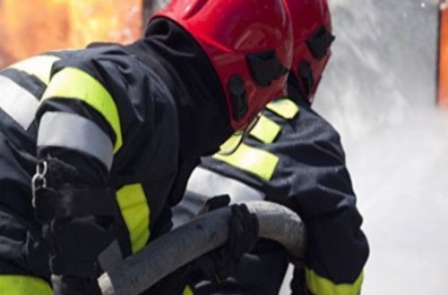 Gəncədə şadlıq sarayında yanğın olub