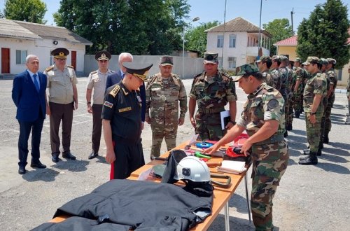 Bərdədə xüsusi təyinatlı mexanikləşdirilmiş alay yaradılıb