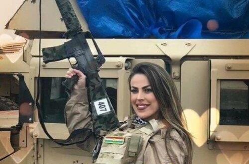 Braziliyalı model Ukraynada həlak oldu - FOTOLAR