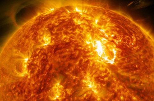 Günəşdəki çatlar nümayiş olundu - VİDEO