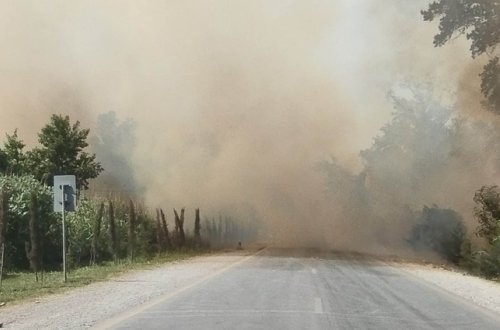 Xaçmazdakı yanğından sonra kəndlər işıqsız qalıb