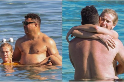 Ronaldo özündən 15 yaş kiçik sevgilisi ilə İbizada - FOTOLAR