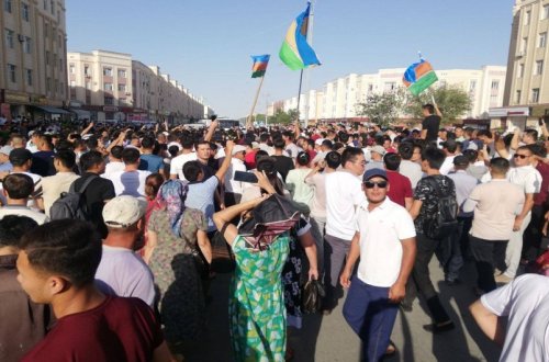 Qaraqalpaqda fövqəladə vəziyyət yumşaldılır