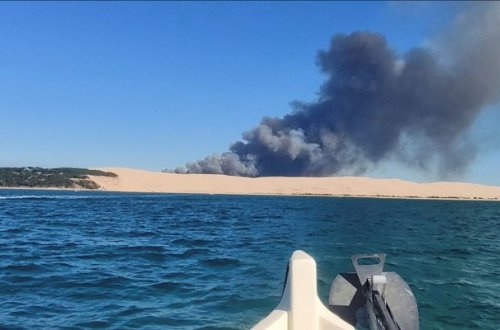 Fransa meşə yanğınları ilə mübarizə aparır