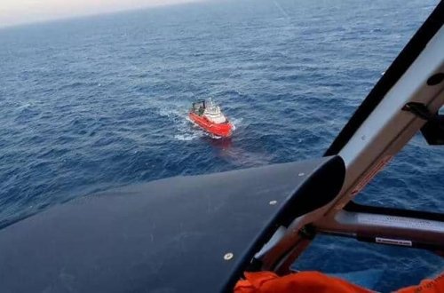 İnfarkt keçirən balıqçı helikopterlə xilas edilib