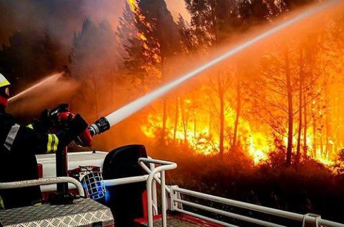 Fransada yanğın fəlakəti : 7 min hektar ərazi kül OLDU