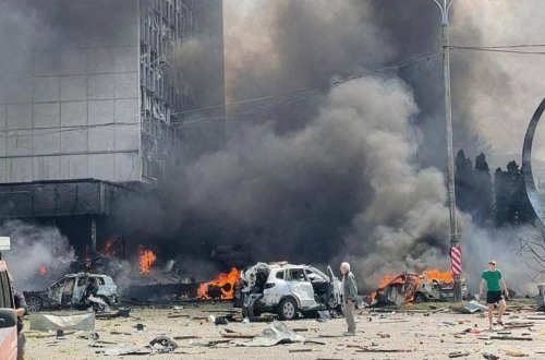 Rusiya MN Ukraynanın mərkəzinə zərbə endirməsi ilə bağlı açıqlama verib