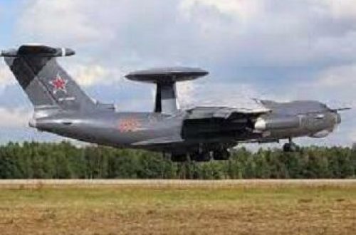 Ukrayna sərhədində A-50U təyyarəsi göründü