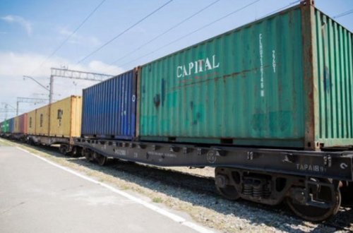 Rusiya ilə Azərbaycan arasında dəmir yolu ilə yük daşınması 2 dəfə artıb