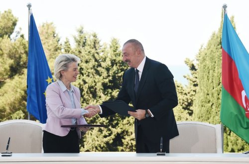 Avropa Komissiyasının rəhbəri: “Azərbaycan metan emissiyalarının azaldılması sahəsində böyük irəliləyiş əldə edib”