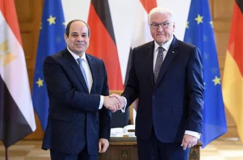 Almaniya prezidenti misirli həmkarı ilə görüşüb