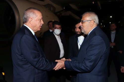 Rəcəb Təyyib Ərdoğanın İrana səfəri başlayıb