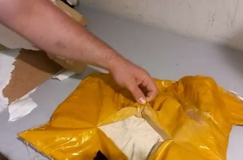 Azərbaycan gömrükçüləri Maldiv vətəndaşından 4 kiloqrama yaxın heroin götürüb