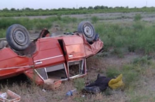 Kürdəmirdə ağır yol qəzası olub, ölən və yaralanan var