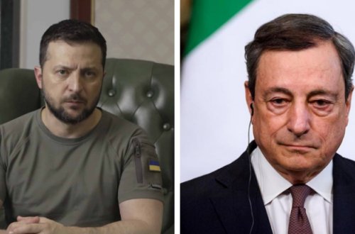 İtaliyanın Baş naziri Zelenski ilə Ukraynadakı vəziyyəti müzakirə edib