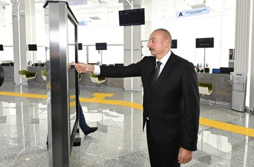 İlham Əliyev Sumqayıtda regional “ASAN xidmət” mərkəzinin açılışında iştirak edib - YENİLƏNİB