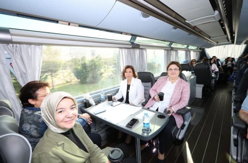 Türkiyənin ailə və sosial xidmətlər naziri Şuşaya gedib