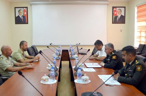 Azərbaycan və İtaliya hərbi ekspertlərinin görüşü keçirilib