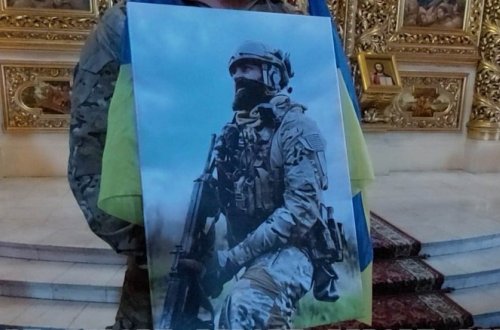 Ukrayna ordusunun həlak olan azərbaycanlı hərbçisi son mənzilə yola salınıb