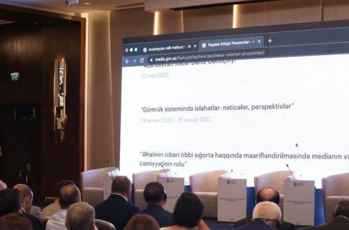 MEDİA-nın yenilənmiş veb-saytının təqdimatı olub