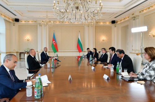 Azərbaycan Prezidentinin Bolqarıstanın Baş naziri ilə geniş tərkibdə görüşü keçirilir-Yenilənib