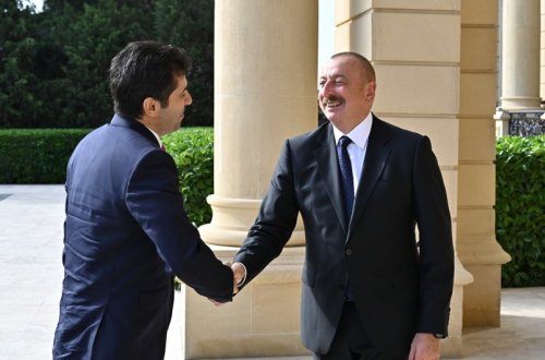 Prezident İlham Əliyevin Bolqarıstanın Baş naziri Kiril Petkov ilə birgə işçi şam yeməyi olub