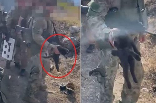 Minalardan təmizləmə əməliyyatı zamanı gözlənilməz sürpriz - VİDEO