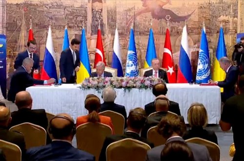 Türkiyə, Rusiya və Ukrayna arasında taxıl ixracına dair saziş imzalanıb