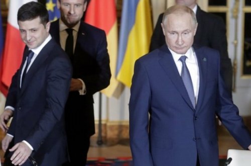 Zelenski Putinlə danışıqların şərtini açıqladı