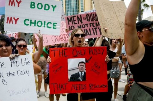 Amerikada abort qadağasına qarşı aksiyalar başlayıb