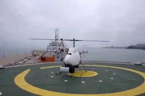 Çin dənizdə daşıyıcı əsaslı pilotsuz helikopteri uğurla sınaqdan keçirib