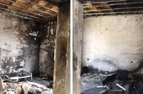 Bərdədə kişi arvadının evini yandırıb, azyaşlı qızını isə bıçaqlayıb