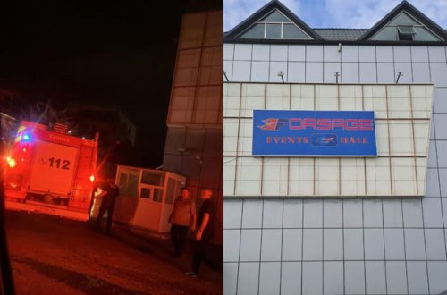 Bakıda gecə klubunda yanğın - FOTO/VİDEO