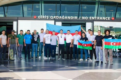 Türkiyədə müalicə alan 10 qazi Azərbaycana qayıdıb, daha 2 nəfər müalicəyə göndərilib