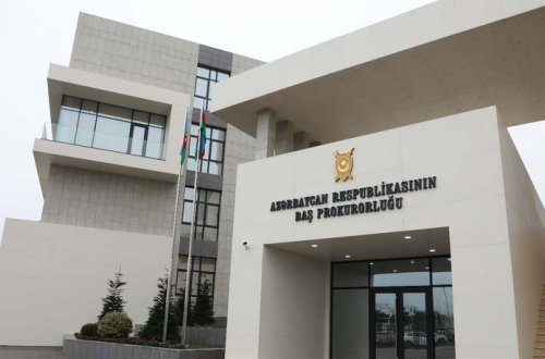 Baş Prokurorluq: 