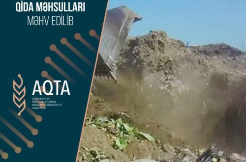 AQTA istehlaka yararsız 19 ton süd məhsulunu məhv edib