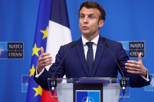 Makron: “Dünya Ukrayna böhranının nəticələrini hələ uzun müddət hiss edəcək”