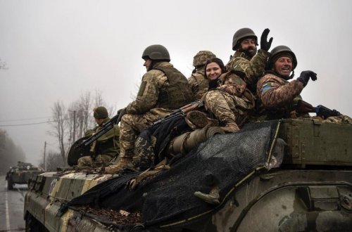 Украинские военные освободили Андреевку