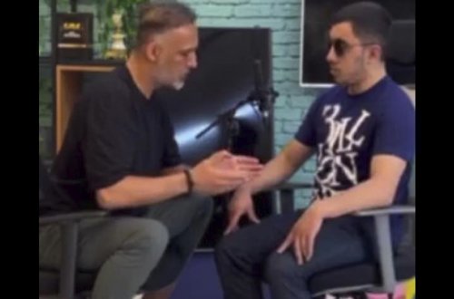 Azər Zahid təhqir etdiyi qazidən üzr istədi - VİDEO