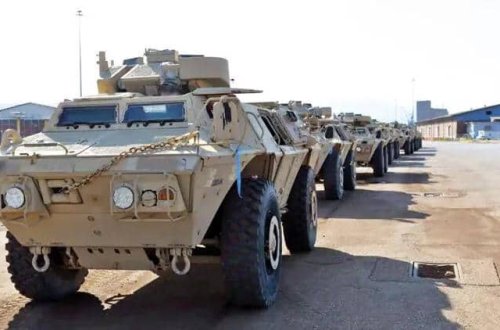 ABŞ Yunanıstana 90 zirehli maşın göndərdi