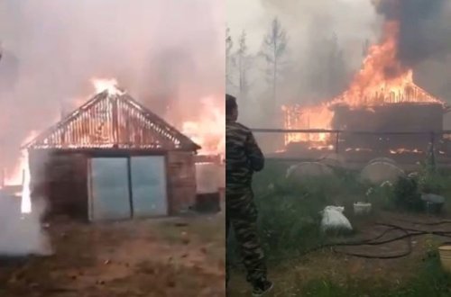 Rusiyada meşə yanğınları yaşayış məntəqələrinə keçdi – VİDEO