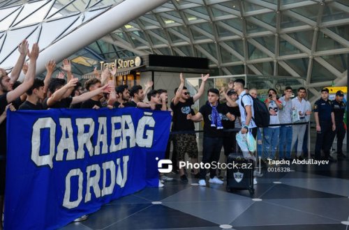 “Qarabağ” Vətənə qayıdıb - FOTOREPORTAJ