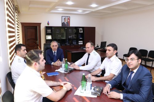 Baş prokuror Mingəçevirdə vətəndaşları qəbul etdi - FOTO