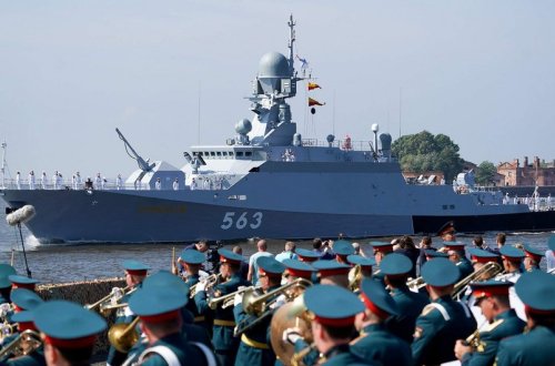 Azərbaycanın hərbi gəmiləri Rusiyada keçiriləcək paradda iştirak edəcək