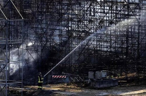 Məşhur kinostudiyada yanğın