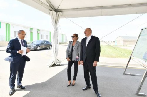 İlham Əliyev və Mehriban Əliyeva “Grand-Agro İnvitro” MMC-nin müəssisəsi ilə tanış olublar - FOTO