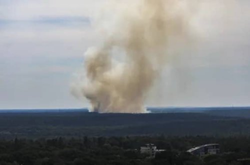 Berlində polis qüvvələrinə məxsus anbarda partlayış baş verib