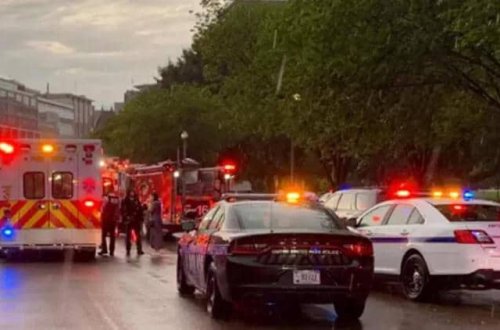 Ağ Evin yanındakı parka ildırım düşüb: 4 nəfər ağır YARALANIB