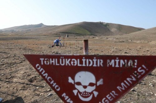 Azad edilən ərazilərdə daha 236 mina aşkarlanıb
