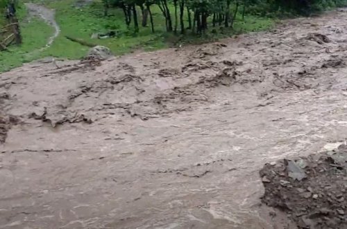 Daşkəsəndən sel keçib